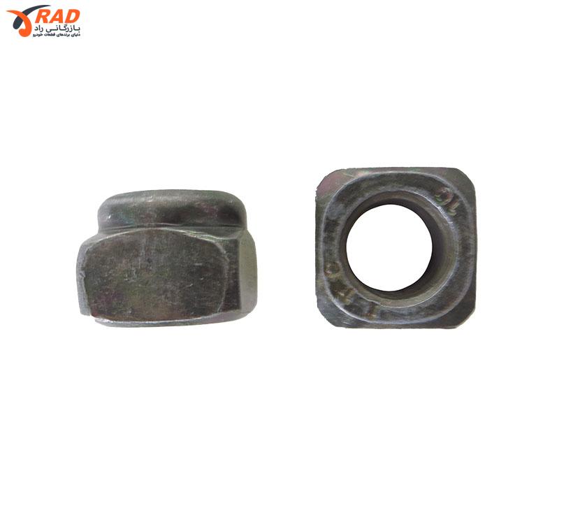 مهره جعبه فرمان پژو 405 نمدی 1.5*12 چهارگوش