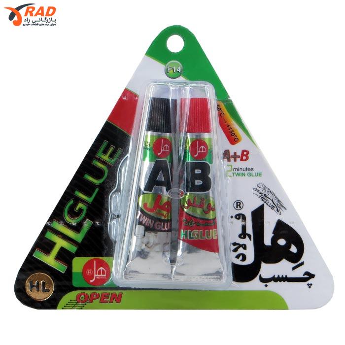 چسب دوقلو 14 گرم هل
