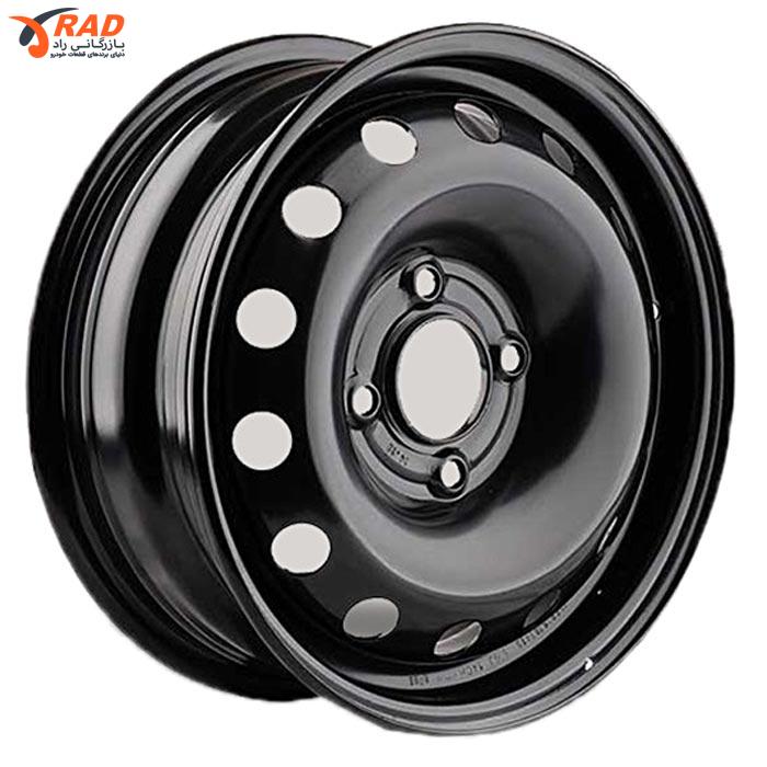 رینگ چرخ فولادی ال90 - 15 اینچ شرکتی