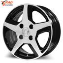 رینگ چرخ آلومینیومی 14 اینچ 5 پر رخ تراش (IK025)