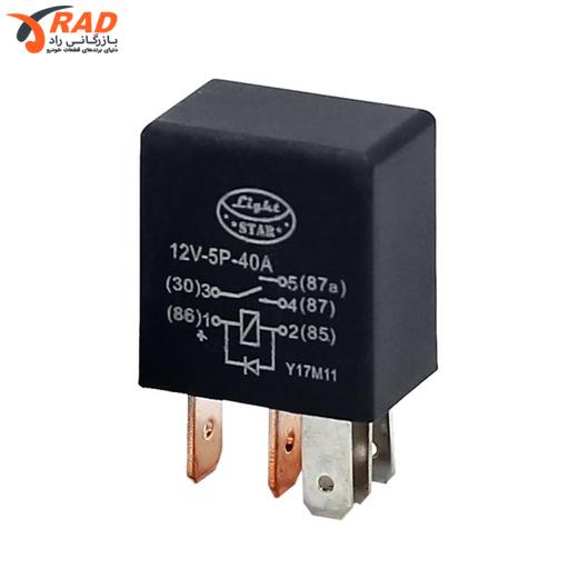 میکرو رله 4 فیش لایت استار - رله فن تیبا کوئیک